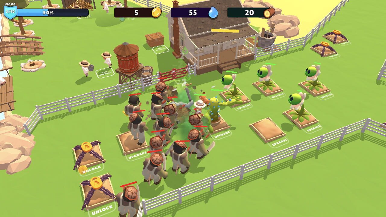 Zombie Garden vs. Plants Defence