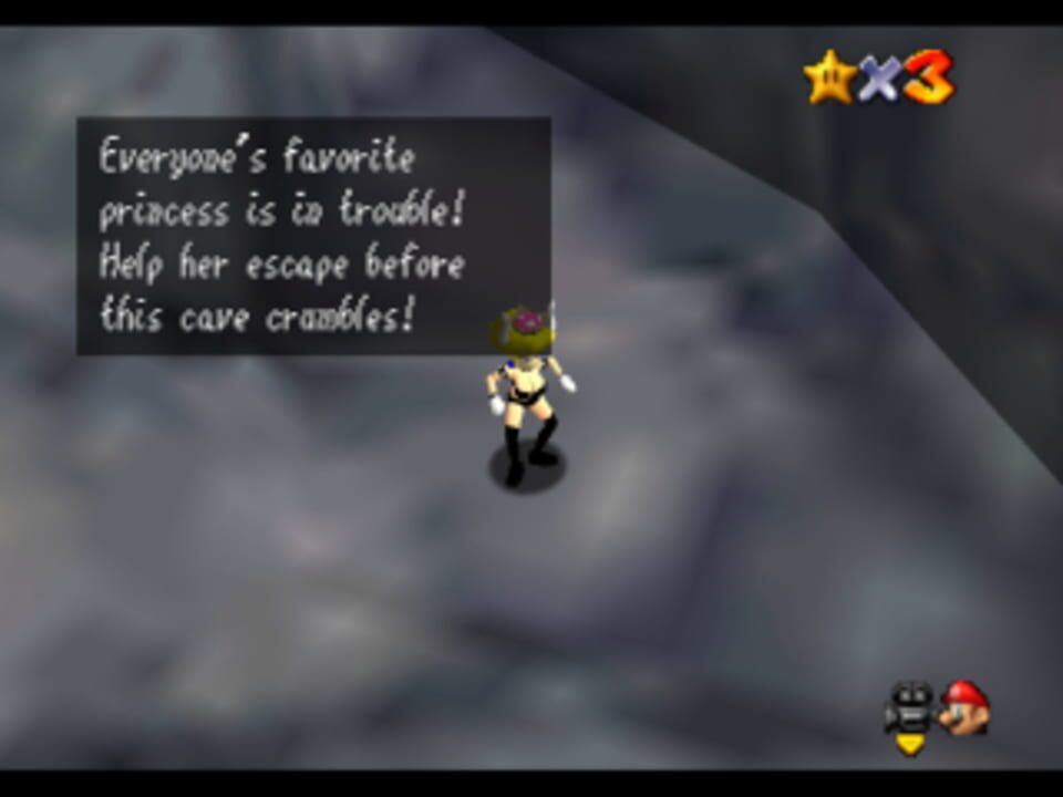 Bowsette Cave Escape