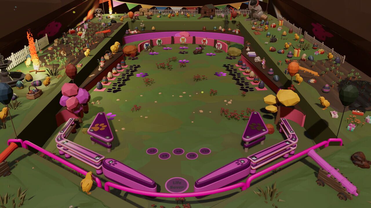 Roxy Raccoon’s Pinball Panic: Easter Extravaganza
