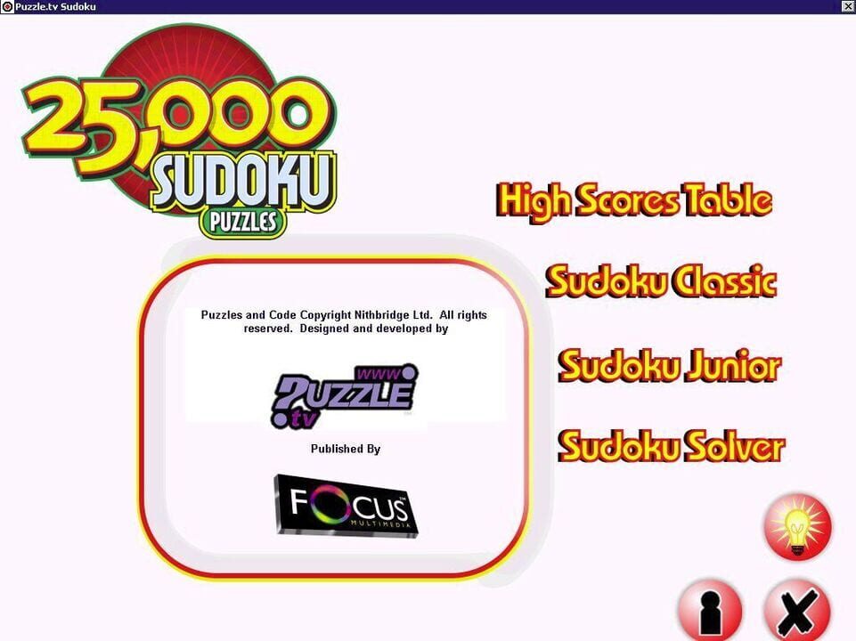 25,000 Sudoku Puzzles