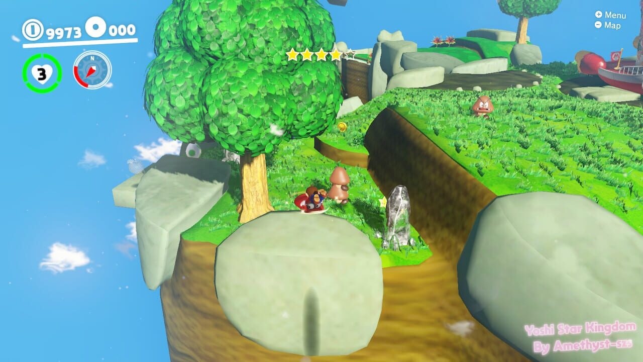 Super Mario Odyssey: Yoshi Star Kingdom