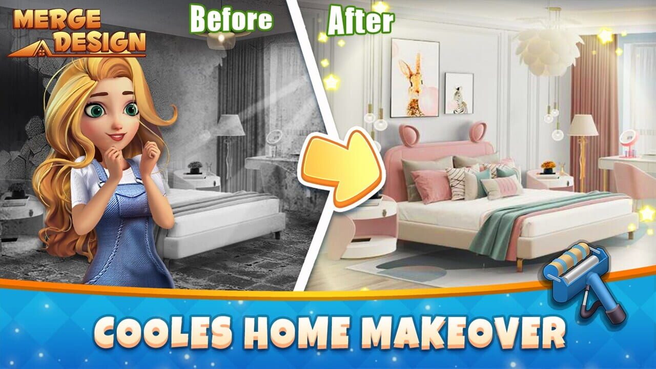 Merge Design: Mansion Makeover