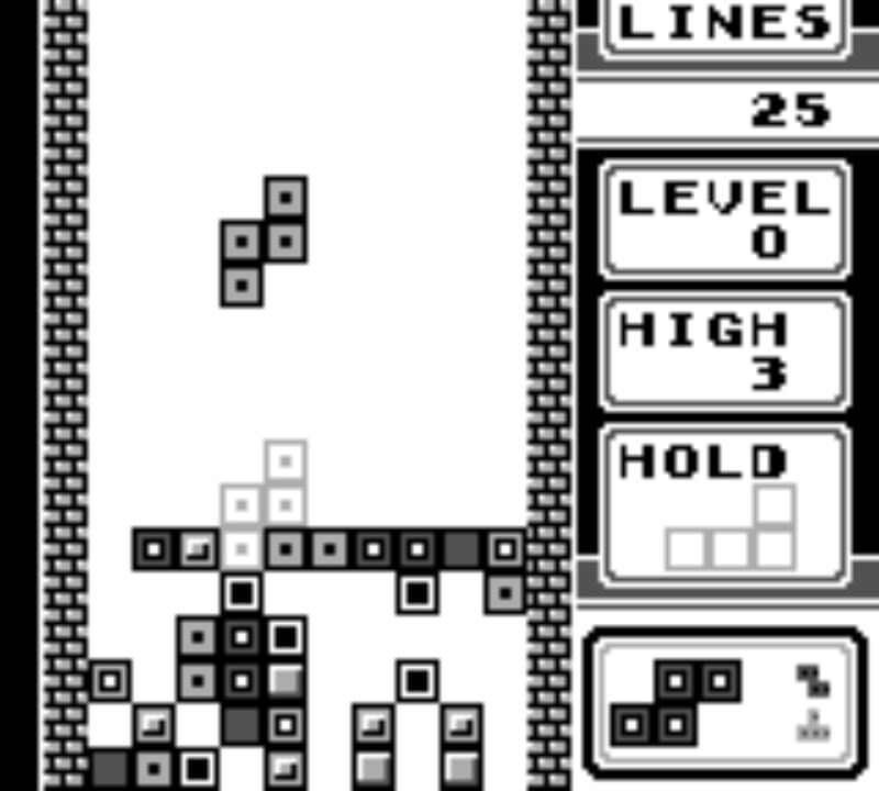 Tetris: Rosy Retrospection