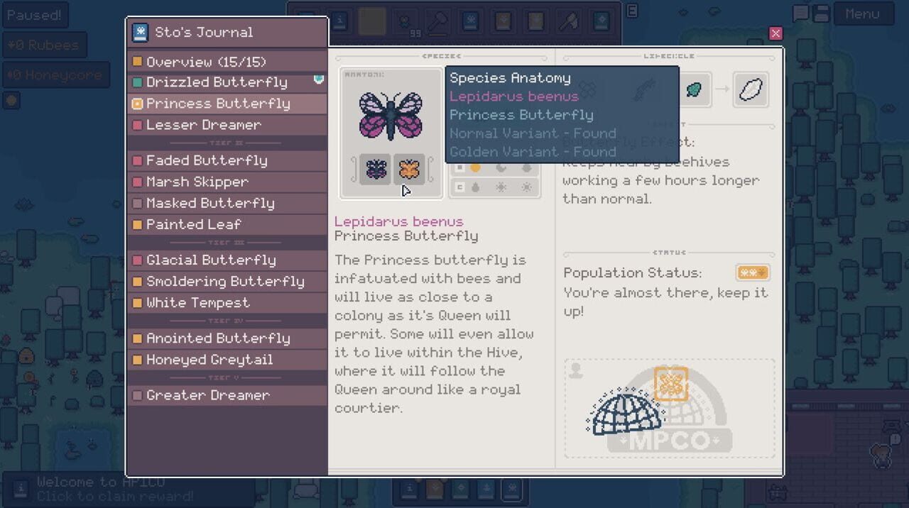 Apico 2.0: I Can’t Beelieve it’s Not Butter(flies)!