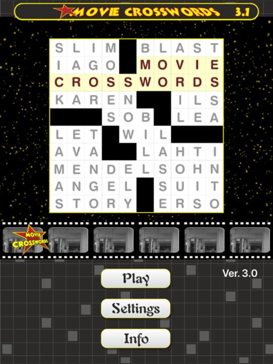 Movie Crosswords