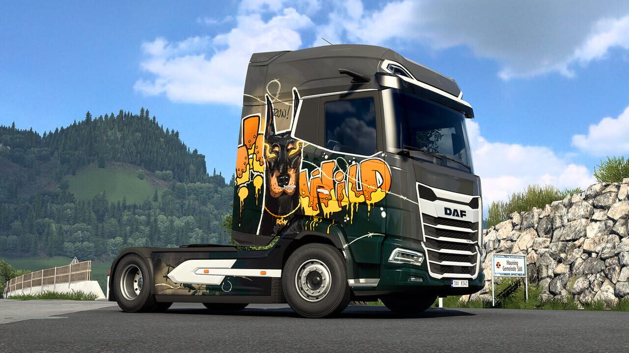 Euro Truck Simulator 2: Street Art Paint Jobs Pack