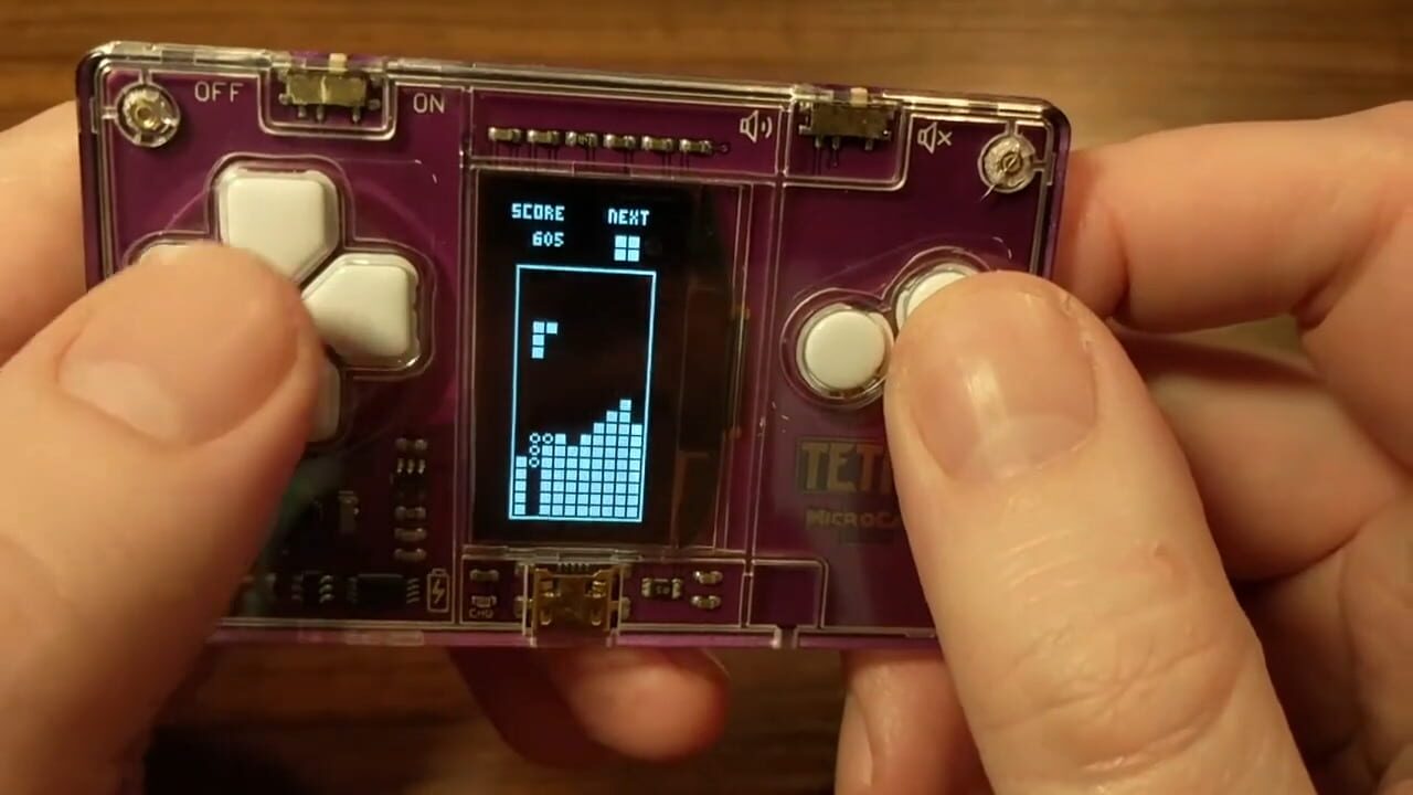 Tetris MicroCard
