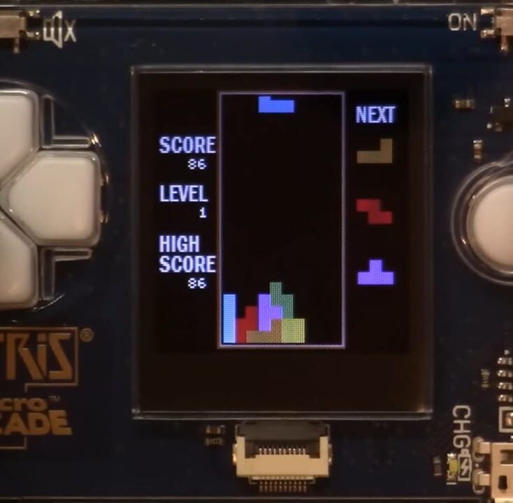 Micro Arcade Tetris