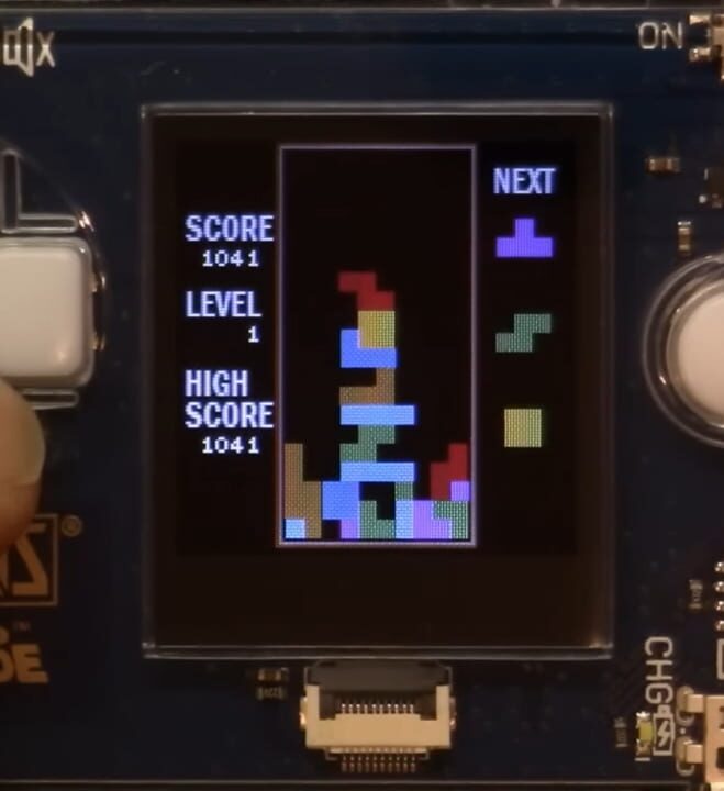 Micro Arcade Tetris