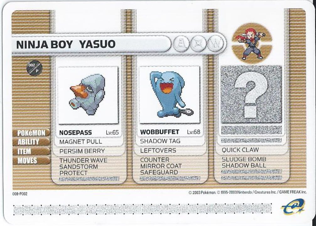 Pokémon Battle e Card: Freezing Ray