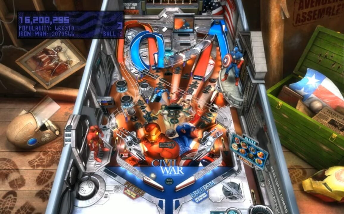 Pinball FX2: Marvel Civil War