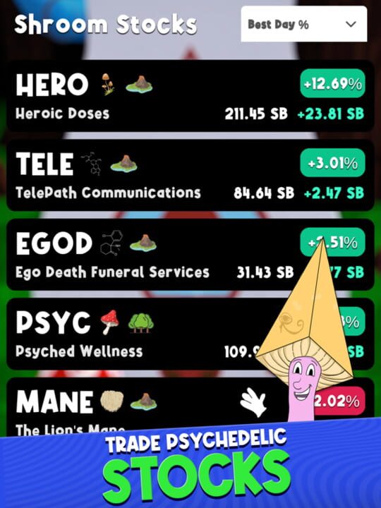 Mush Rush: Stock Market Tycoon