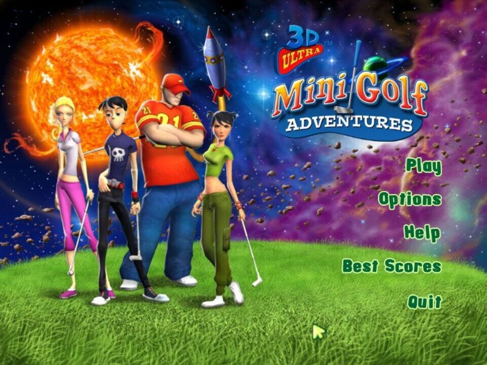 3D Ultra Minigolf Adventures: Space