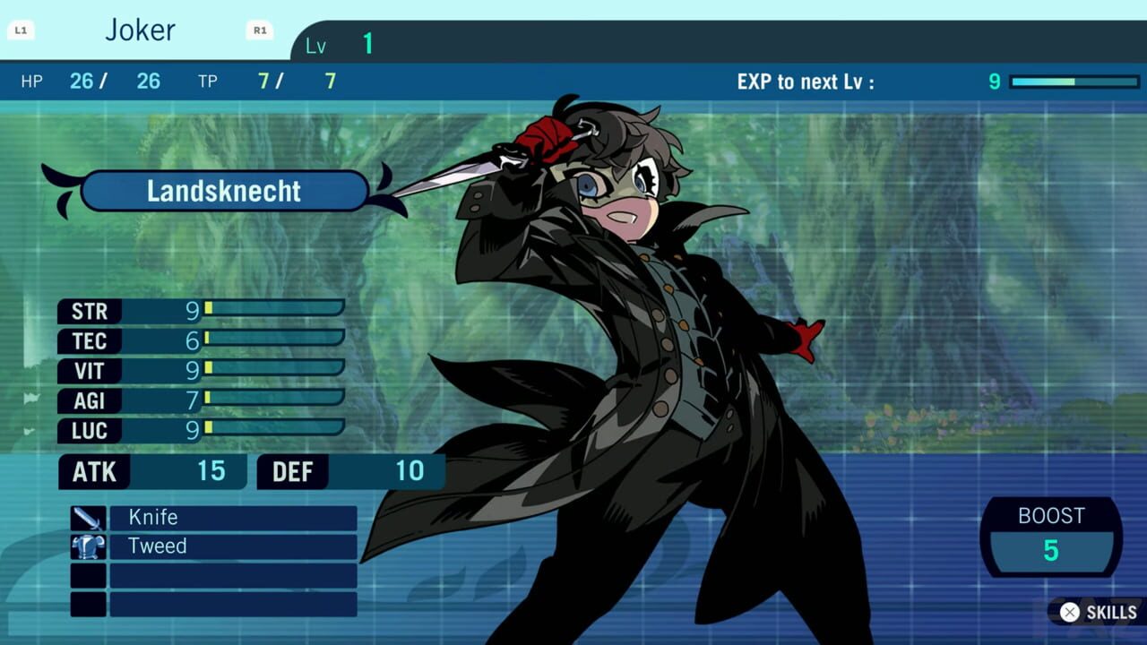 Etrian Odyssey HD Character Set DLC