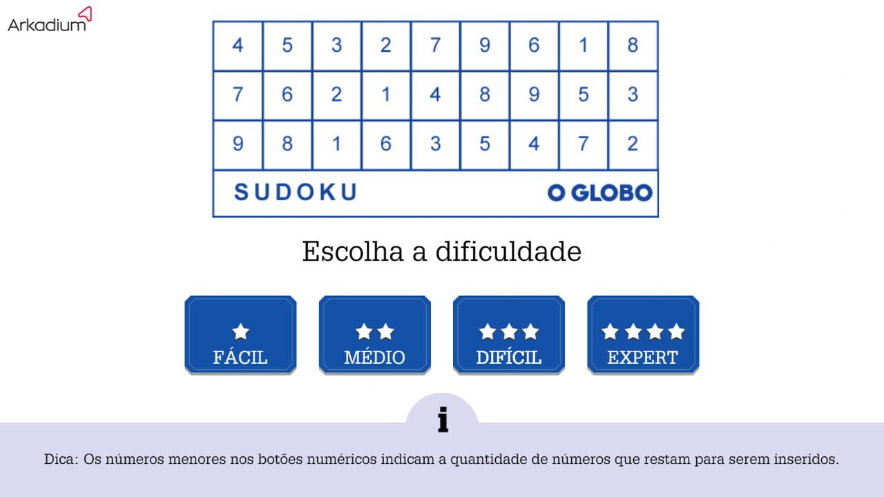 Sudoku: O Globo