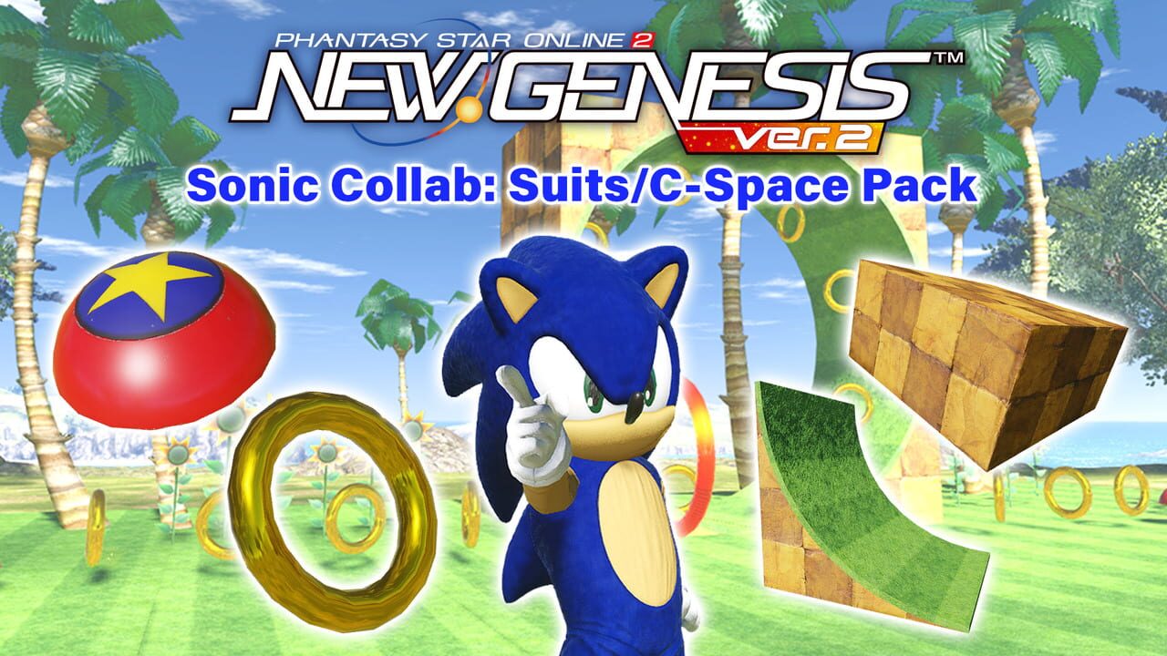 Phantasy Star Online 2 New Genesis: Sonic Collab – Suits/C-Space Pack