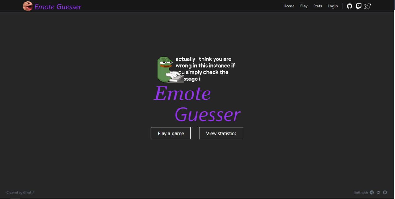 Emote Guesser