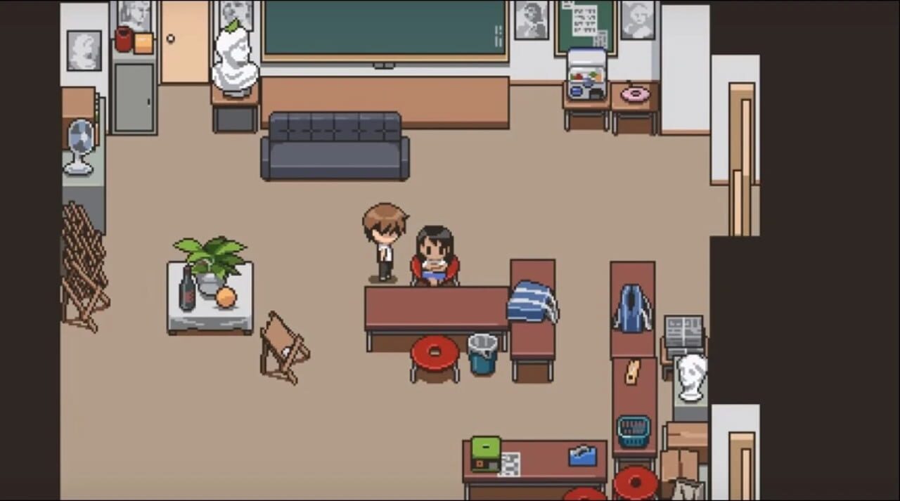 Escape from the Room with my Kouhai