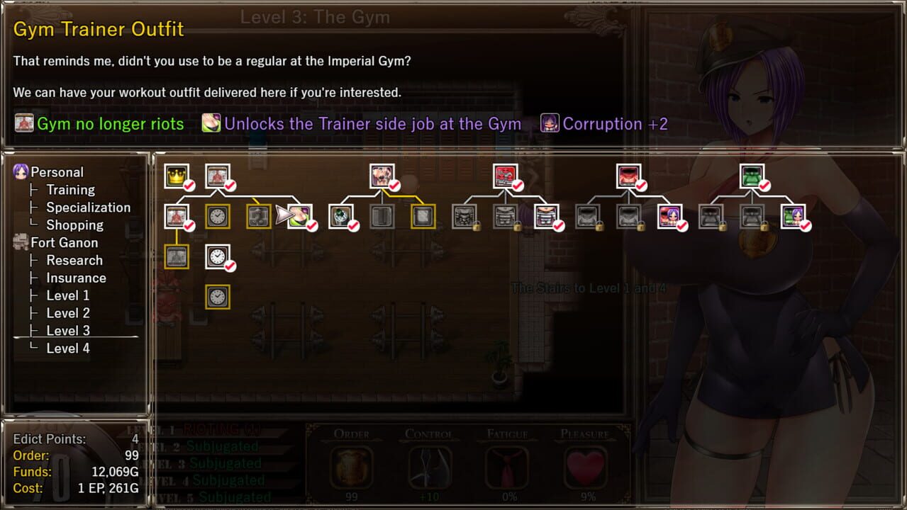 Karryn’s Prison: Gym Trainer Side Job
