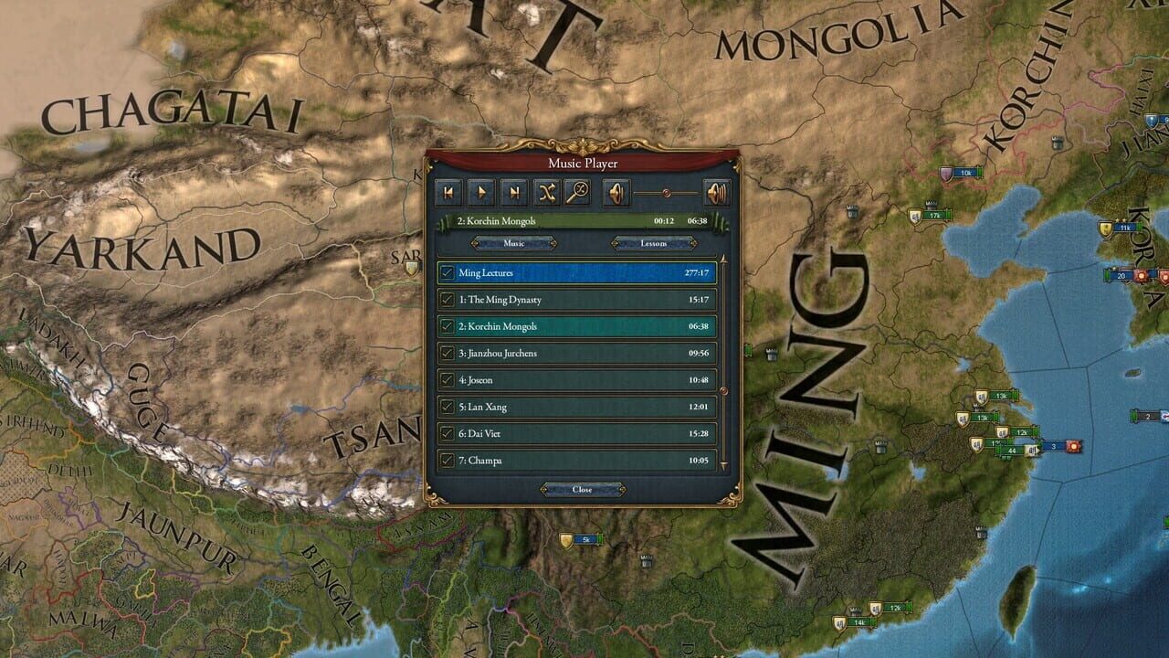 Europa Universalis IV: China History Lessons