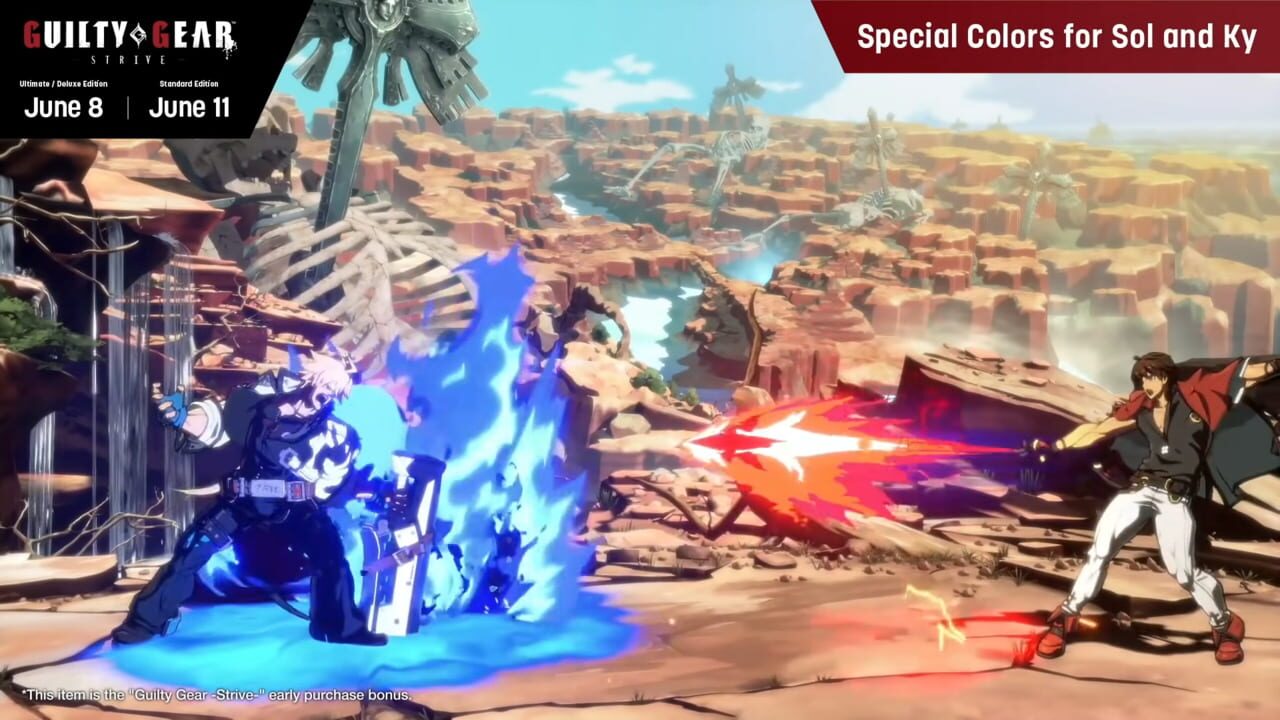 Guilty Gear: Strive – Special Colors for Sol and Ky