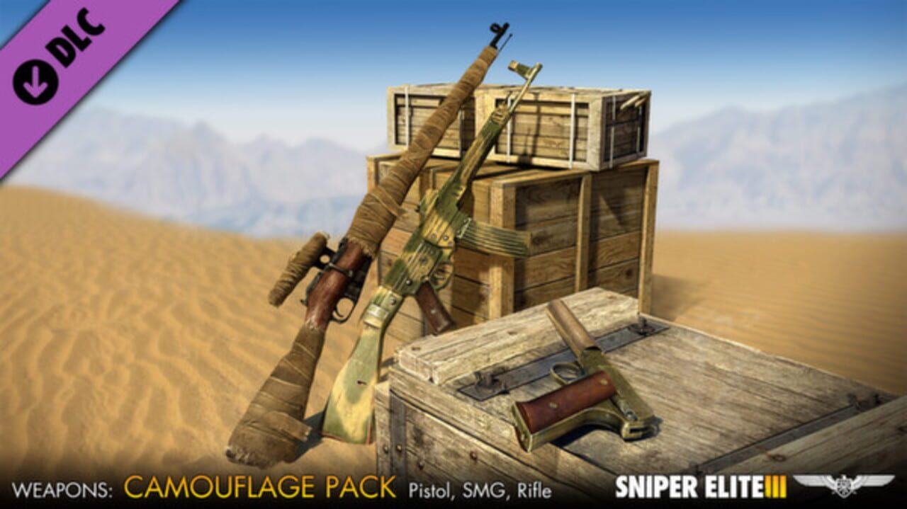 Sniper Elite 3: Camouflage Weapons Pack