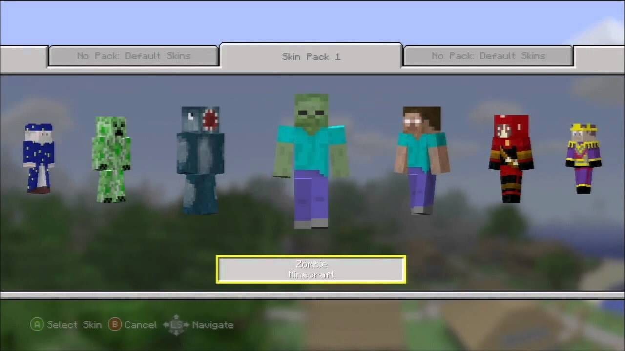 Minecraft: Xbox Edition – Skin Pack 1