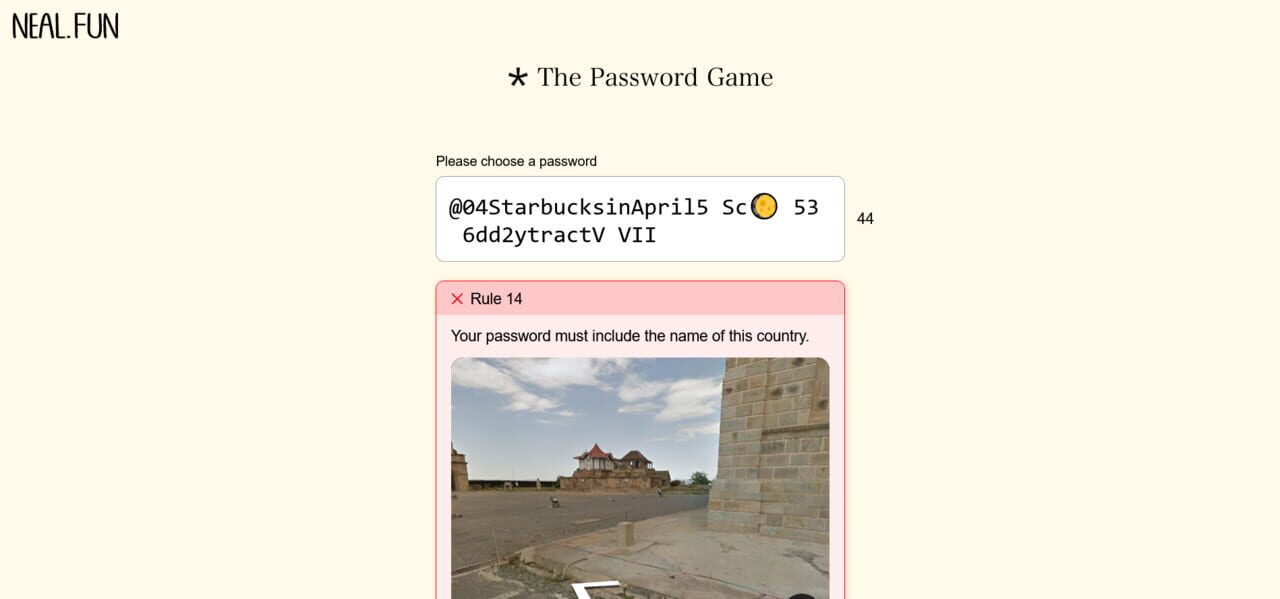 The Password Game