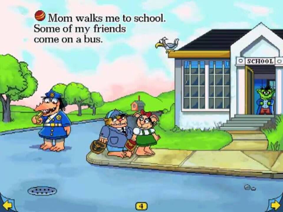 Living Books: Little Monster at School
