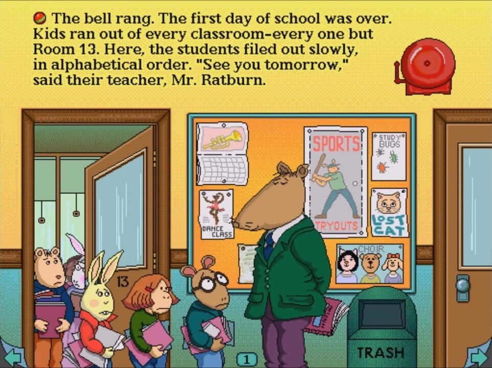 Living Books: Arthur’s Teacher Trouble