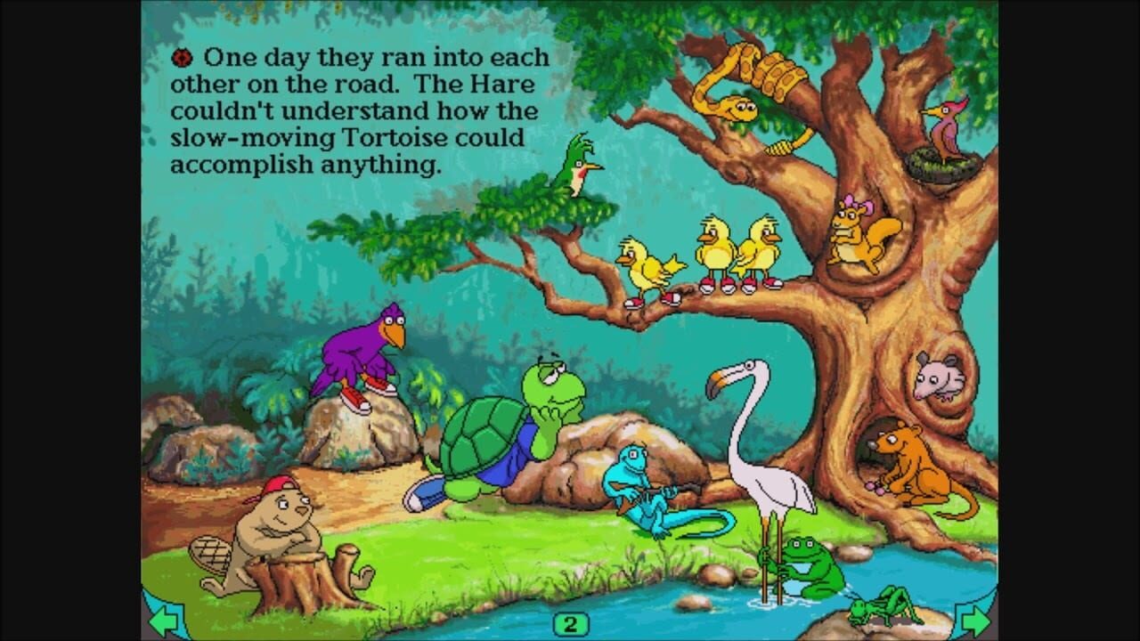 Living Books: Aesop’s The Tortoise and the Hare