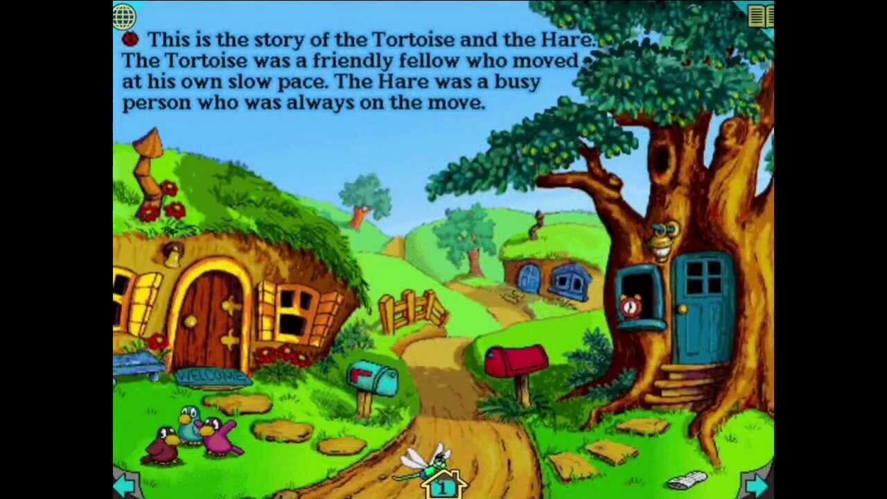 Living Books: Aesop’s The Tortoise and the Hare