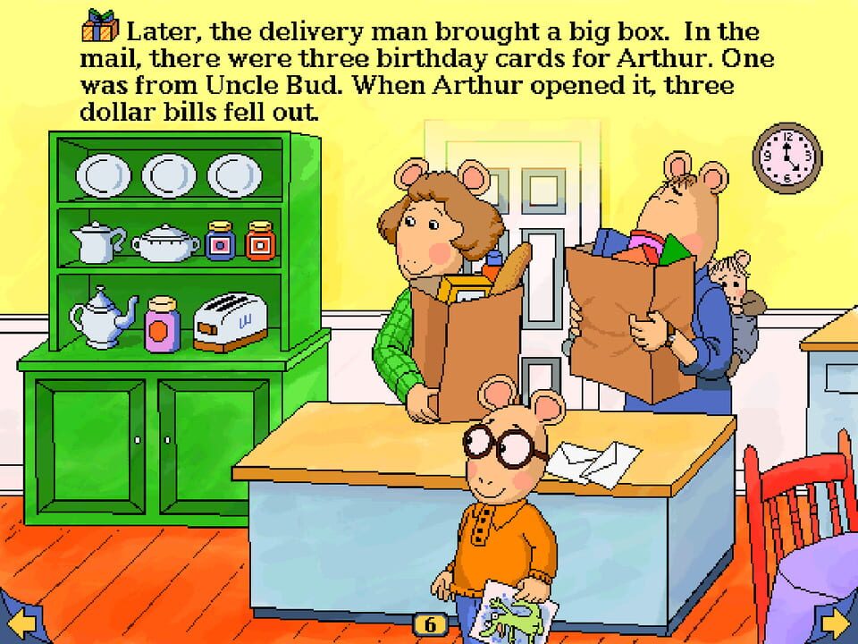 Living Books: Arthur’s Birthday