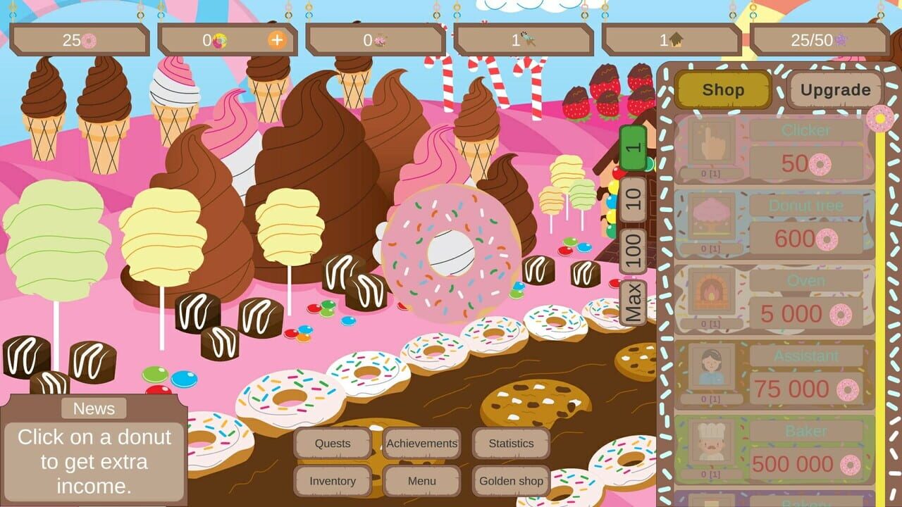 Donut Land Clicker
