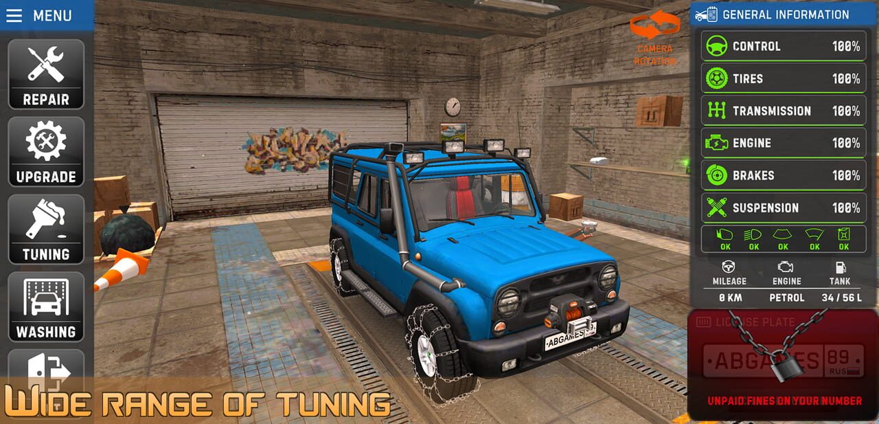 Russian Car Driver: UAZ Hunter