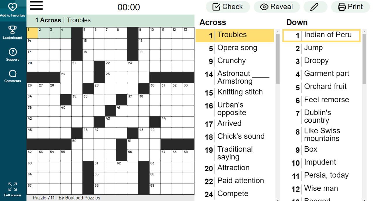The Daily Crossword