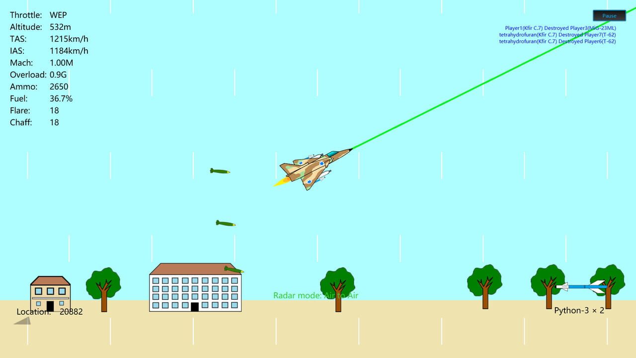 2D Dogfight: Lord of Sky