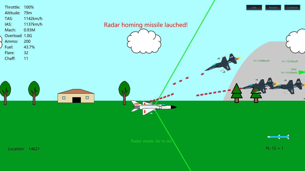 2D Dogfight: Lord of Sky