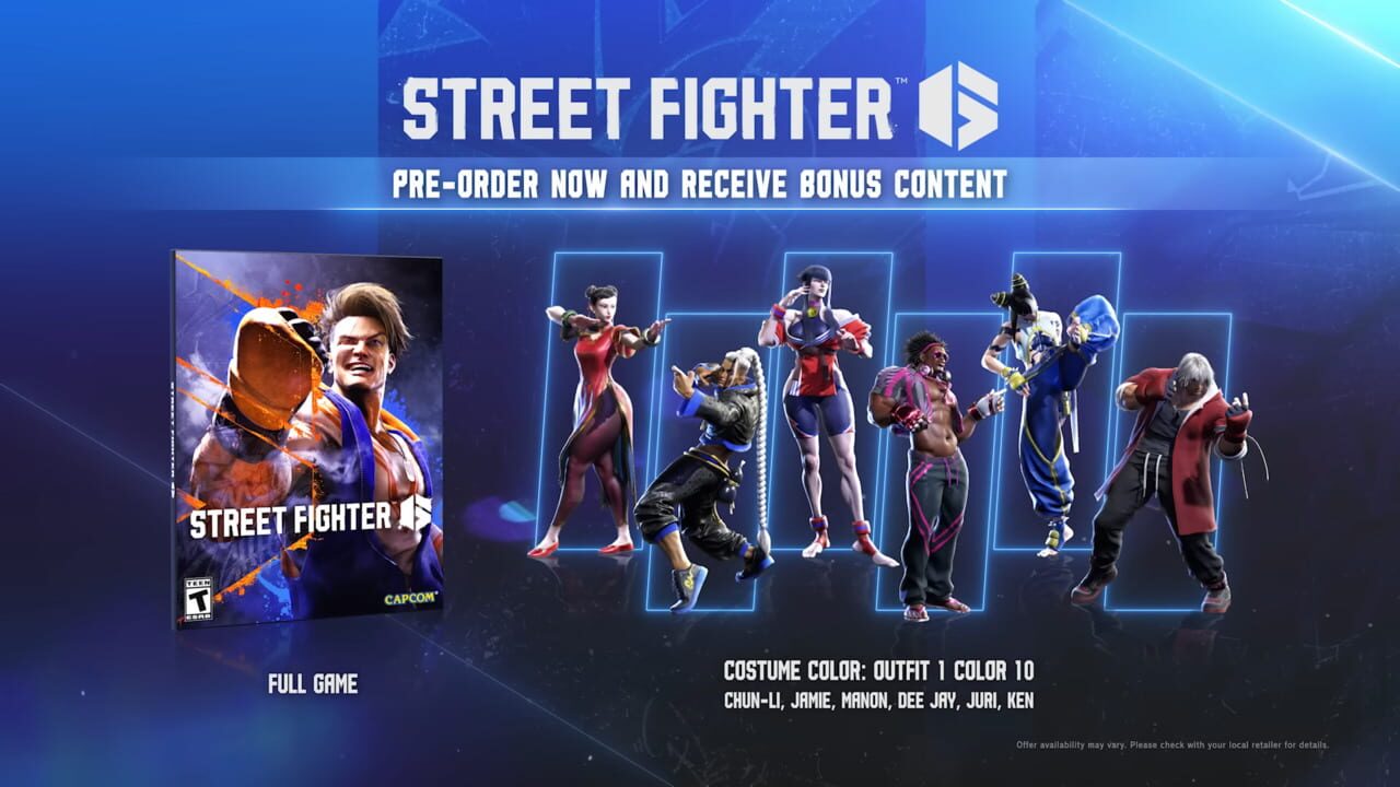 Street Fighter 6: Costume Color – Outfit 1 Color 10