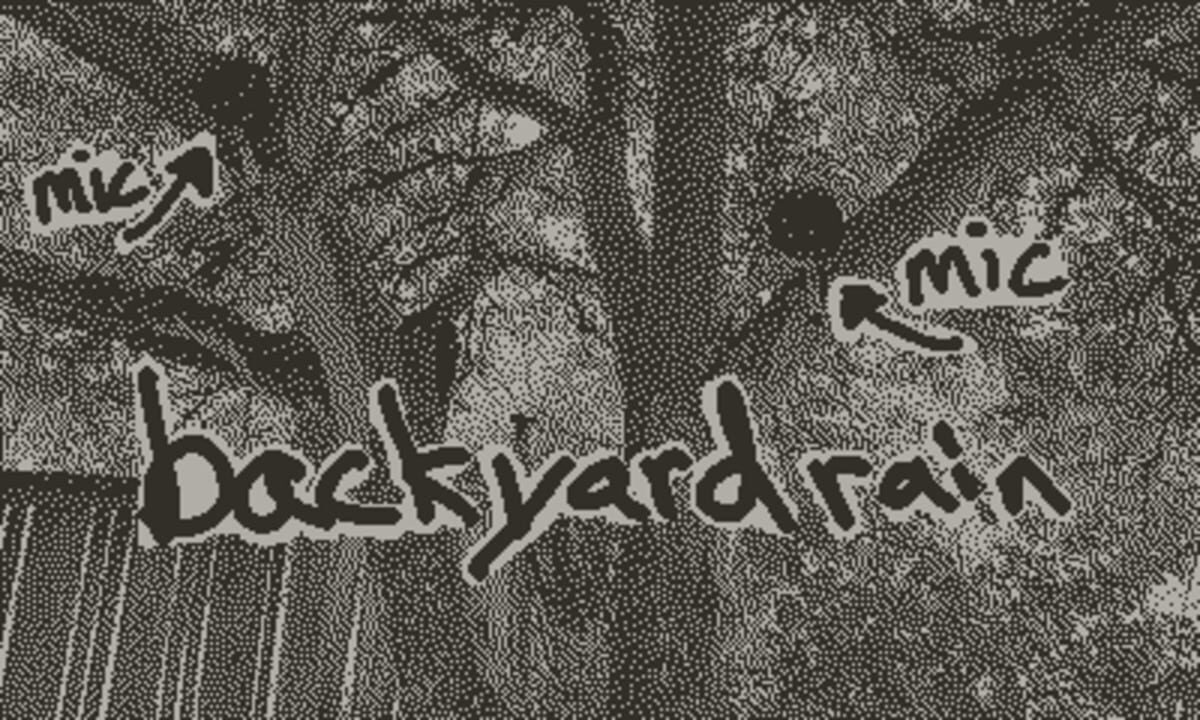 Backyard Rain Soundscape