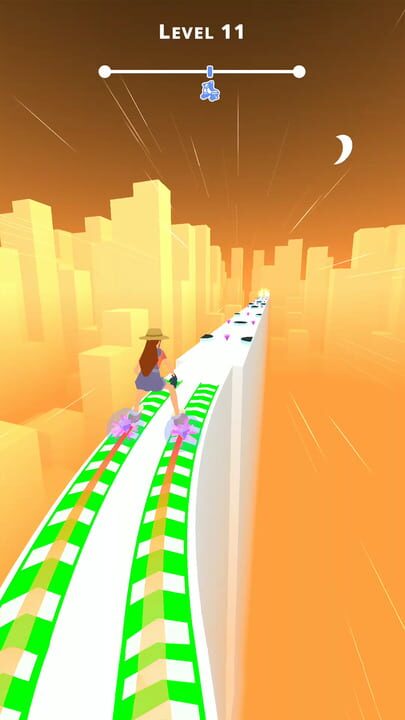Sky Roller: Rainbow Skating