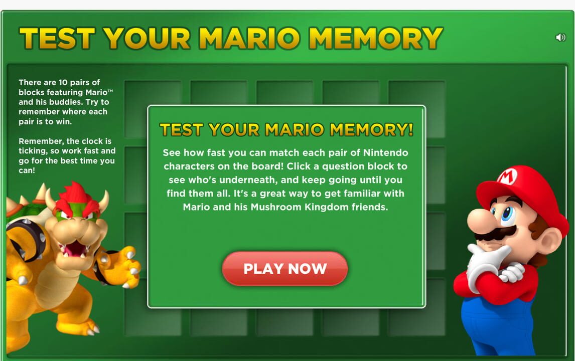 Test Your Mario Memory