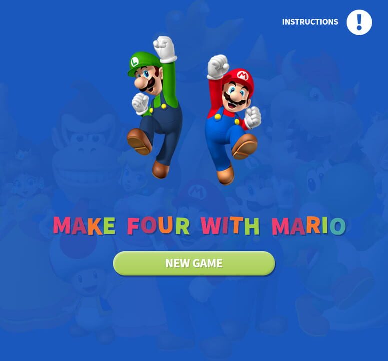 Make Four With Mario