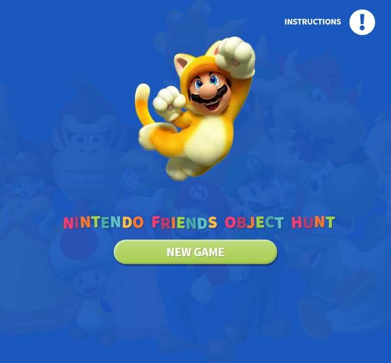 Nintendo Friends Object Hunt