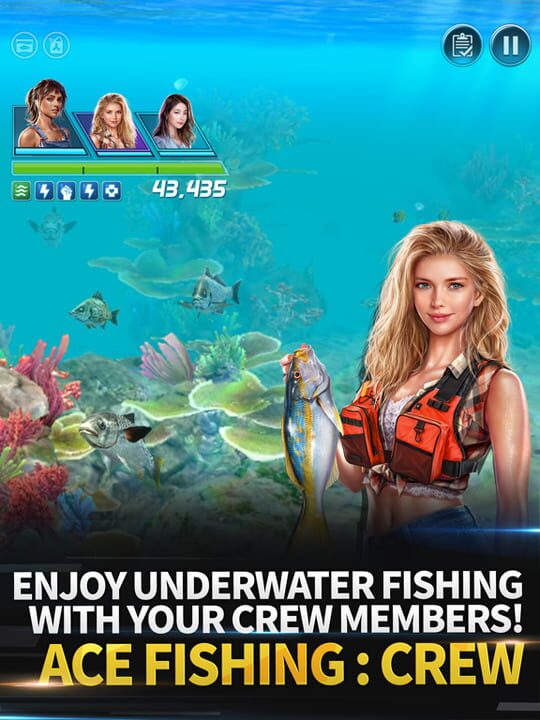 Ace Fishing: Crew