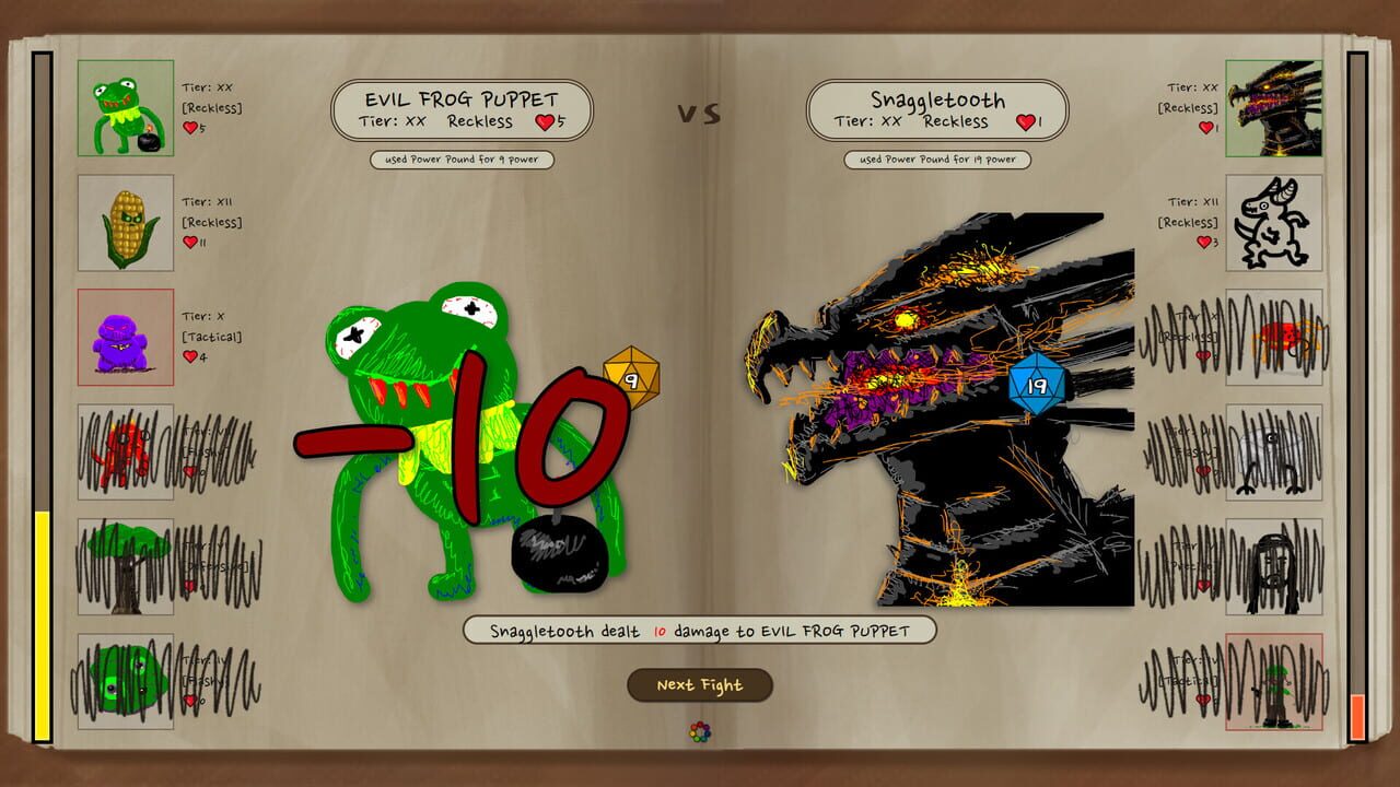 Doodle Dice Monsters