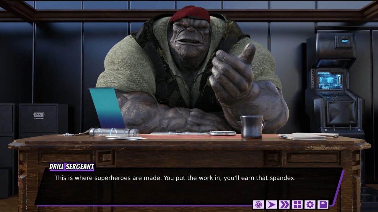 Fresh Force Frustrations: A Gay Superhero Erotic Visual Novel