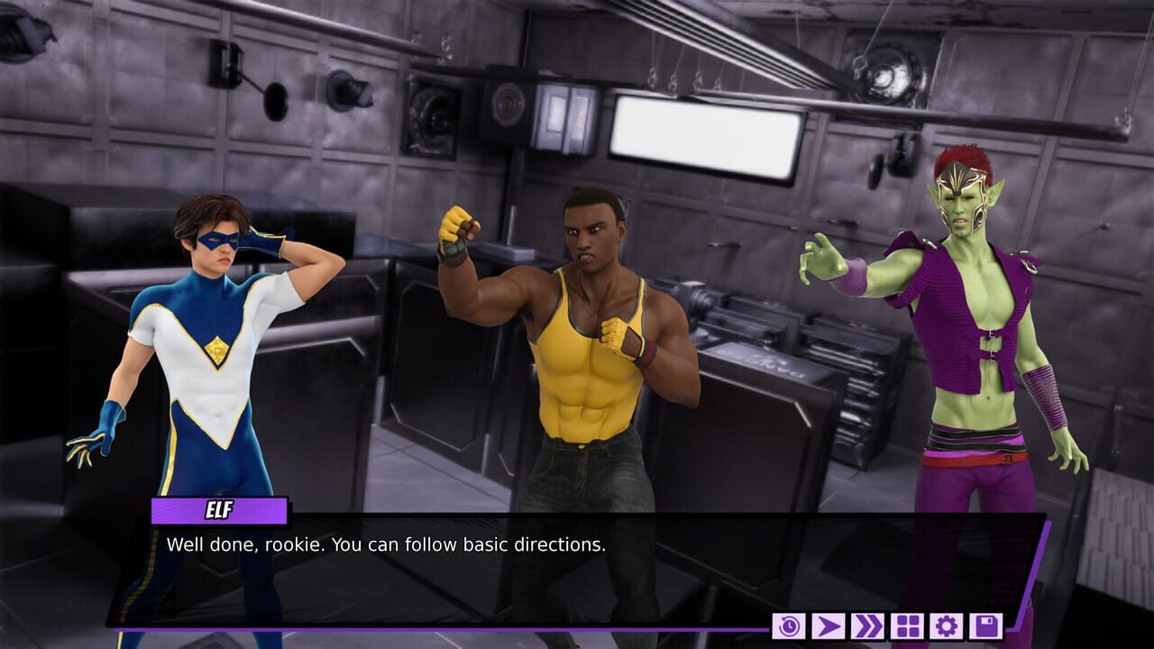 Fresh Force Frustrations: A Gay Superhero Erotic Visual Novel