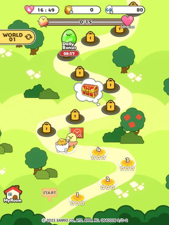Gudetama Tap! Puzzle