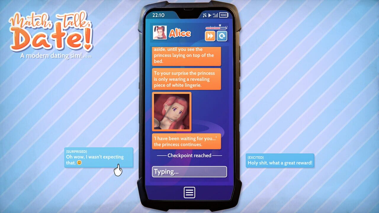 Match, Talk, Date!: A Modern Dating Sim!